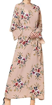 Uuyuk Women Summer Long Sleeve Solid Floral Printed Beach