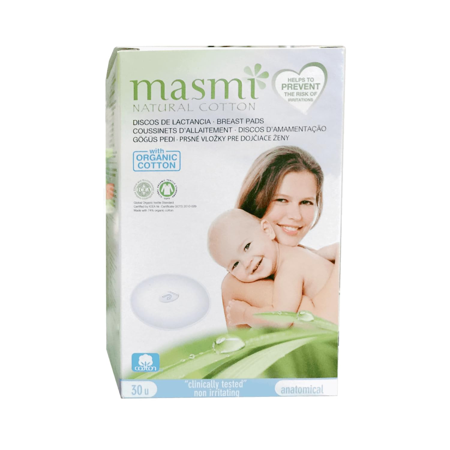 Masmi – Disposable Absorbent Discs Masmi 30 Units