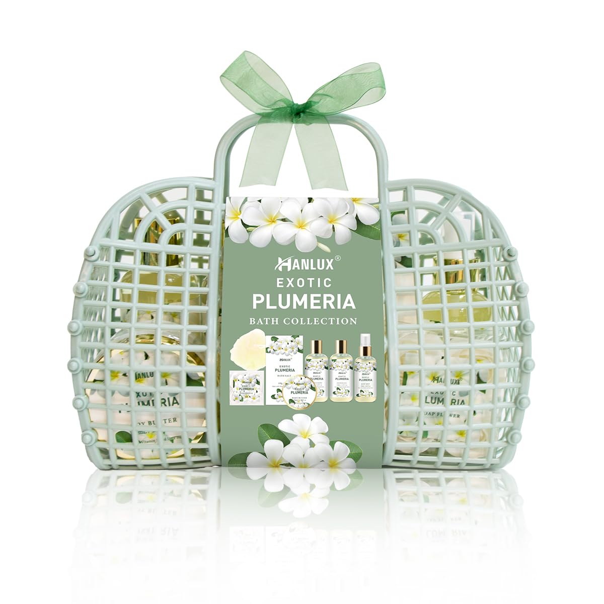 Hanlux Exotic Plumeria Bath Gift set Collection