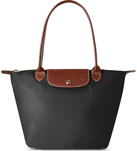 Longchamp Le Pliage Small Black Shopper Tote Bag
