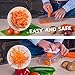 5 in 1 Mandoline Slicer - All Transparent Vegetable Cutter - Julienne Slicer and Cheese Grater Set