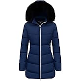 MOERDENG Women's Winter Windproof Warm Down Coats Waterproof Thicken Hooded fashions Puffer Jacket