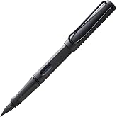 LAMY safari umbra - Fountain Pen with ergonomic grip &amp; polished steel nib in size F - ideal for any Writing &amp; Calligraphy - including LAMY T 10 blue cartridge - Right-Handed