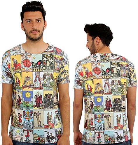 Tarot Cards 3D Print Fitted T-Shirt