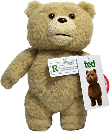Amazon Ted ぬいぐるみ cm 8inch テッド グッズ しゃべる 話す R指定版 テディベア 動物 くま クマ 人形 映画 キャラクター おもちゃ Ted2 並行輸入品 抱き人形 おもちゃ