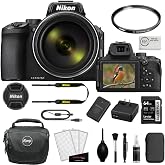 Nikon COOLPIX P950 Superzoom Digital Camera | 83x Optical Zoom | Bundle with 64GB SD Memory Card + KC-25 Camera Shoulder Bag + UV Filter + Deluxe Photo Starter Kit + K&amp;M Camera Cloth