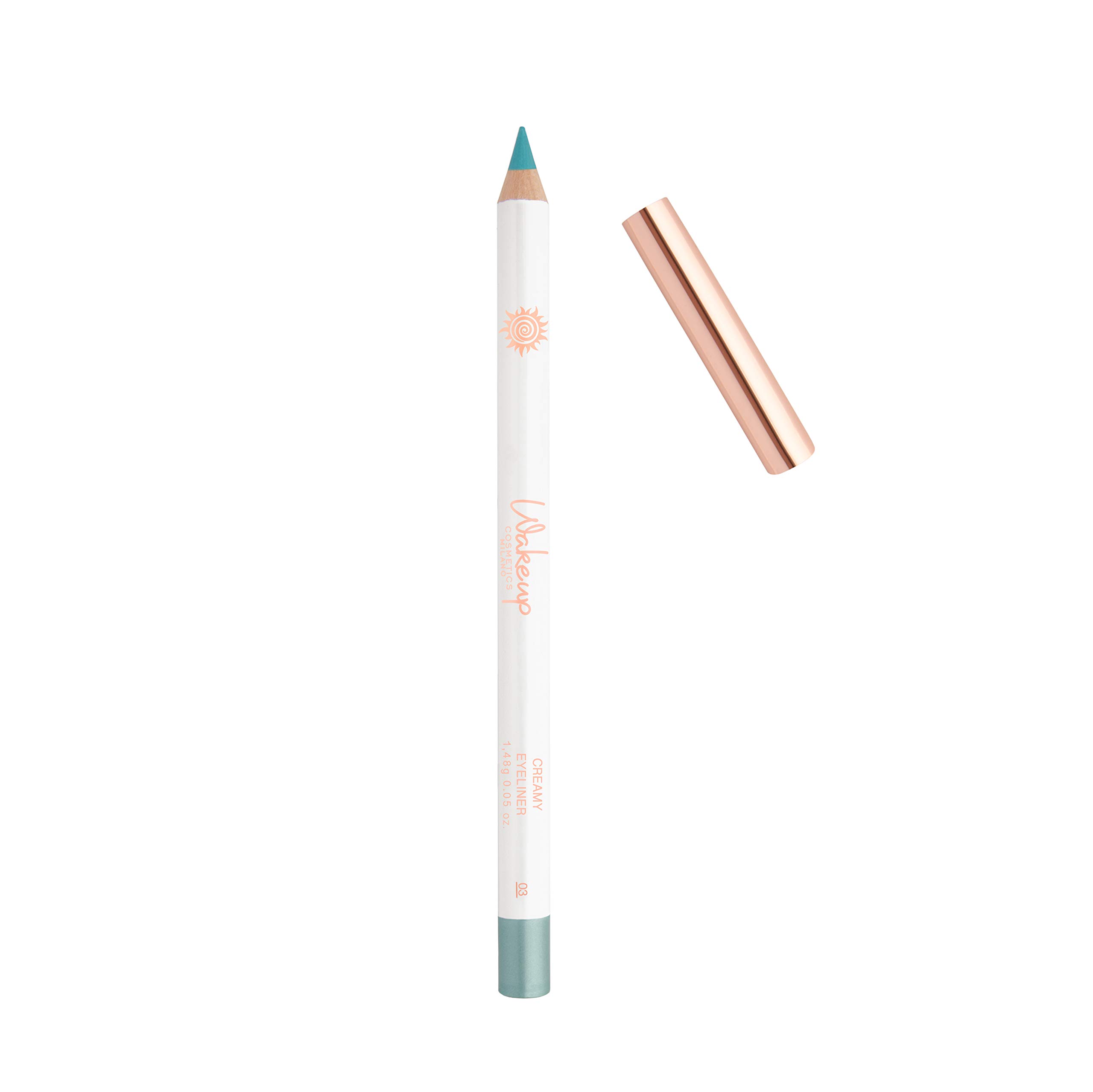 Wakeup Cosmetics Milano Eyeliner/Creamy Kajal, Marine Water