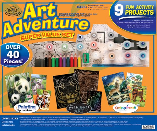 ROYAL BRUSH AVS-104 Set 4 Art Adventure Set #4-