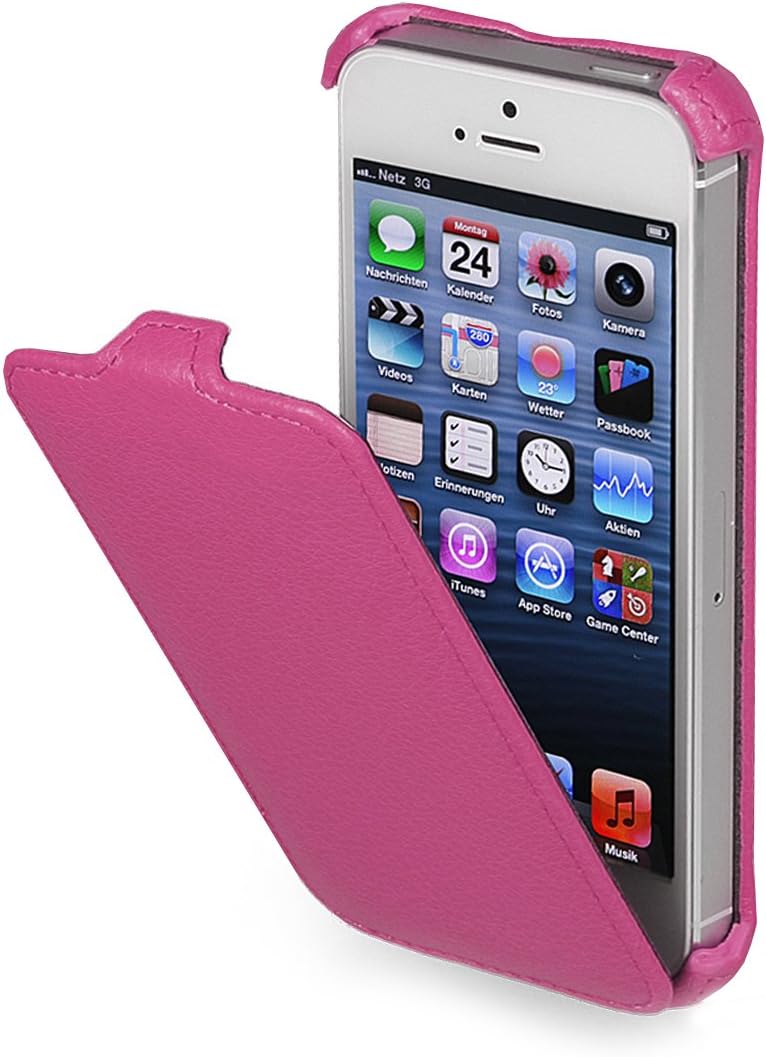 StilGut SlimCase compatible with Apple iPhone 5 & iPhone 5s, Pink
