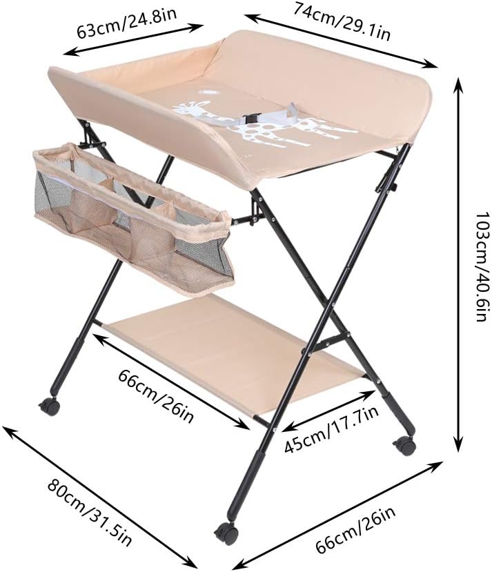 mobile baby changing table