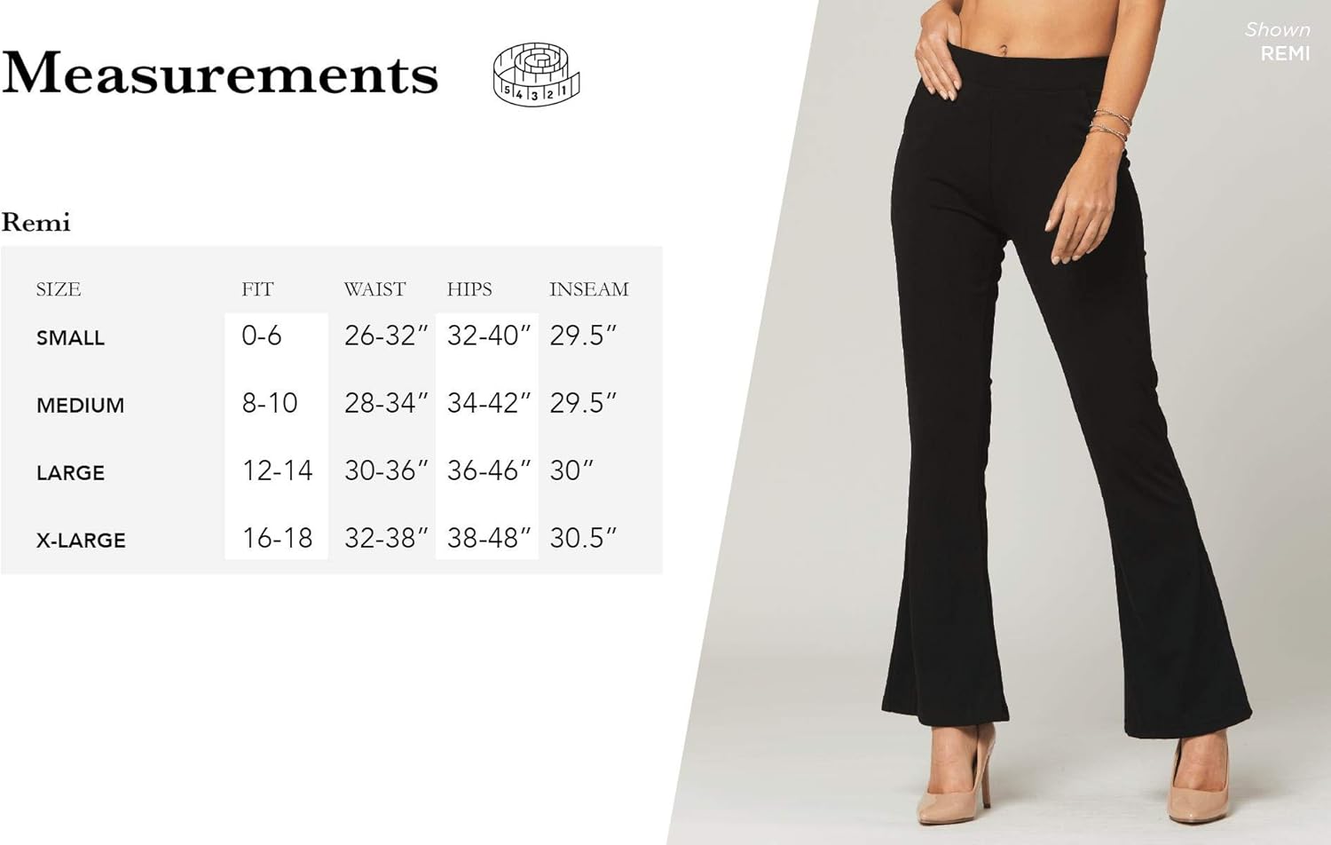 Premium Women's Stretch Dress Pants - Wear to Work - All Day Comfort - Solids and Pinstripes - Ponte Pants at  Women’s Clothing store