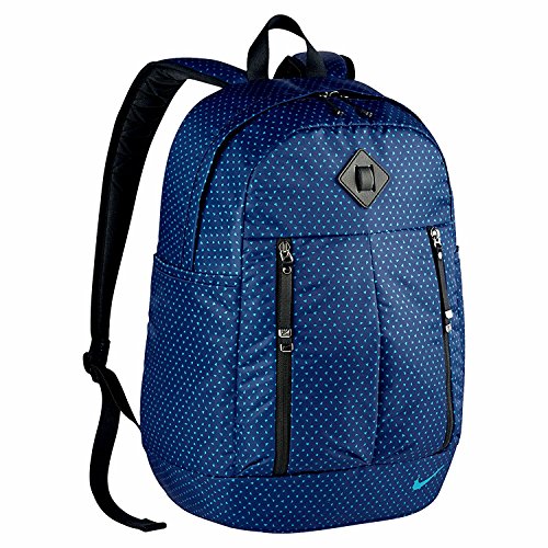 Womens Nike Auralux Backpack school bag 19H x 13W x 7D - Blue