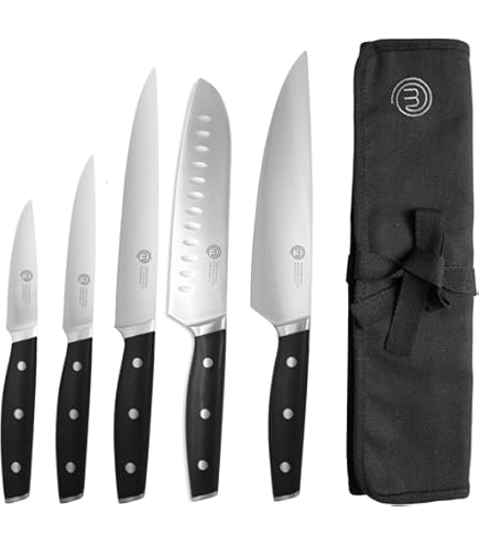 Dick Knives DL384 - Set di coltelli con sacchetto arrotolato