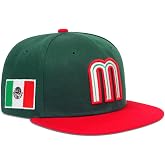 Mexico National Team Baseball Cap - World Cup Windmill Logo, UV Protection Adjustable Hip Hop Snapback Hat for Men Women