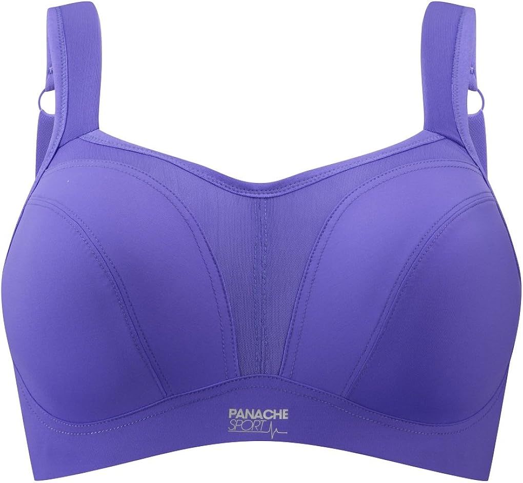 Panache Women's 5021 Sports Bra, Ultra Violet, 28HH US Amazon.co.uk