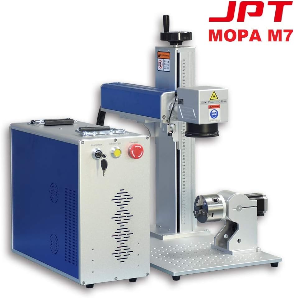 80W JPT M7 MOPA Fiber Laser Marking Machine Fiber Laser