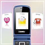 CHAKEYAKE G380D Senior Flip Phone Big Button 2G GSM SOS 1000mAh Blue view 9