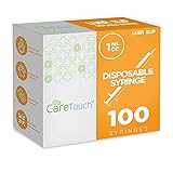 Care Touch CTSLS1-VC Luer Slip Syringe 1ml - 100ct