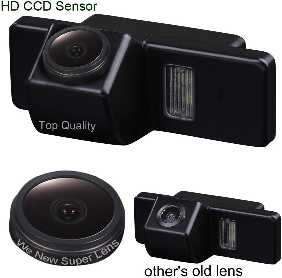 Super HD Vehicle Camera 1280x720 Pixels 1000 TV Lines 170 Wide Angle Night Vision Rear View Camera Reverse Parking for Nissan Qashqa X-Trail Geniss Navara Sunny Citroen C4 C5 Peugeot 307 308CC 1007