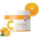 VC Face Moisturizer, Hydrating Day & Night Face Cream for Hydrating, Anti-Aging, Anti-Wrinkle, Firming SkinCare, Boosts Collagen, Improves Skin Elasticity, Suitable for All Skin Types 1.76 oz