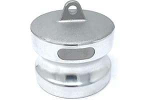 Gloxco Cam and Groove Fitting, Aluminum, Type DP, 2" Male Camlock Dust Plug (CAM-20-DP-AL)