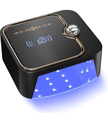Amazon.com: TCHMCITY 288W Cordless Nail Lamp, Rechargeable UV
