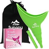 Female Urination Device, Reusable Female Urinal Silicone Women Pee Funnel