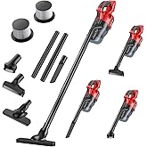 Gruecoinno Cordless Vacuum Cleaner for Milwaukee M18 18V Battery, 500W Handheld Vacuum Cleaner with Washable Filter, Portable Stick Vacuum for Floor Carpet Car Hardwood Pet Hair(Battery Not Included)