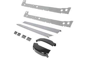 Inner&Outer Rocker Panel And Cab Corner Extended 4 Door Compatible With Chevy Silverado 1999-2007 GMC Sierra Pickup Truck Pai
