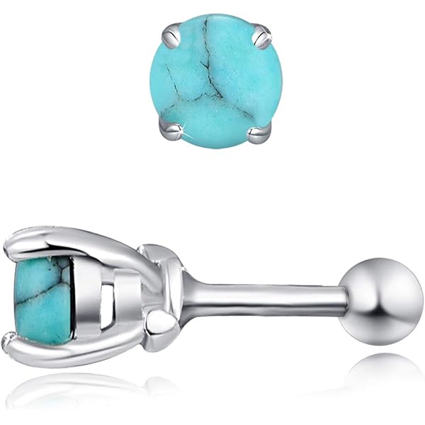 Pendientes De Plata De Ley 925 Con Topacio Azul Y Diamantes Blancos - Dazzlingrock Collection Para Mujer