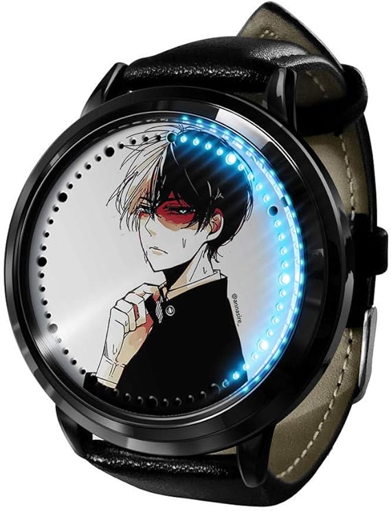 Amazon アニメウォッチマイヒーローアカデミア時計ledタッチスクリーン防水デジタルライト時計腕時計ユニセックスコスプレギフト新しい腕時計子供のための最高のギフト ボーイズ腕時計 腕時計 通販
