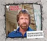 Chuck Norris - 2017 Boxed Calendar 6 x 5in