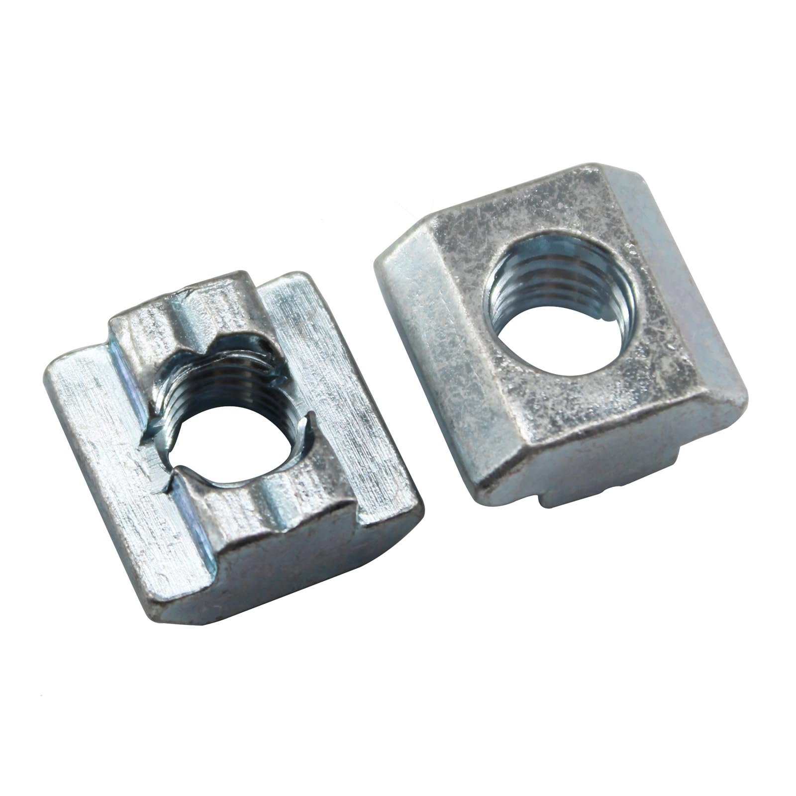 (20 Pieces) 4040 M8 Sliding T Nuts Carbon Steel Metric Thread Hammer Head T Slot Nut for Aluminum Extrusion Profiles