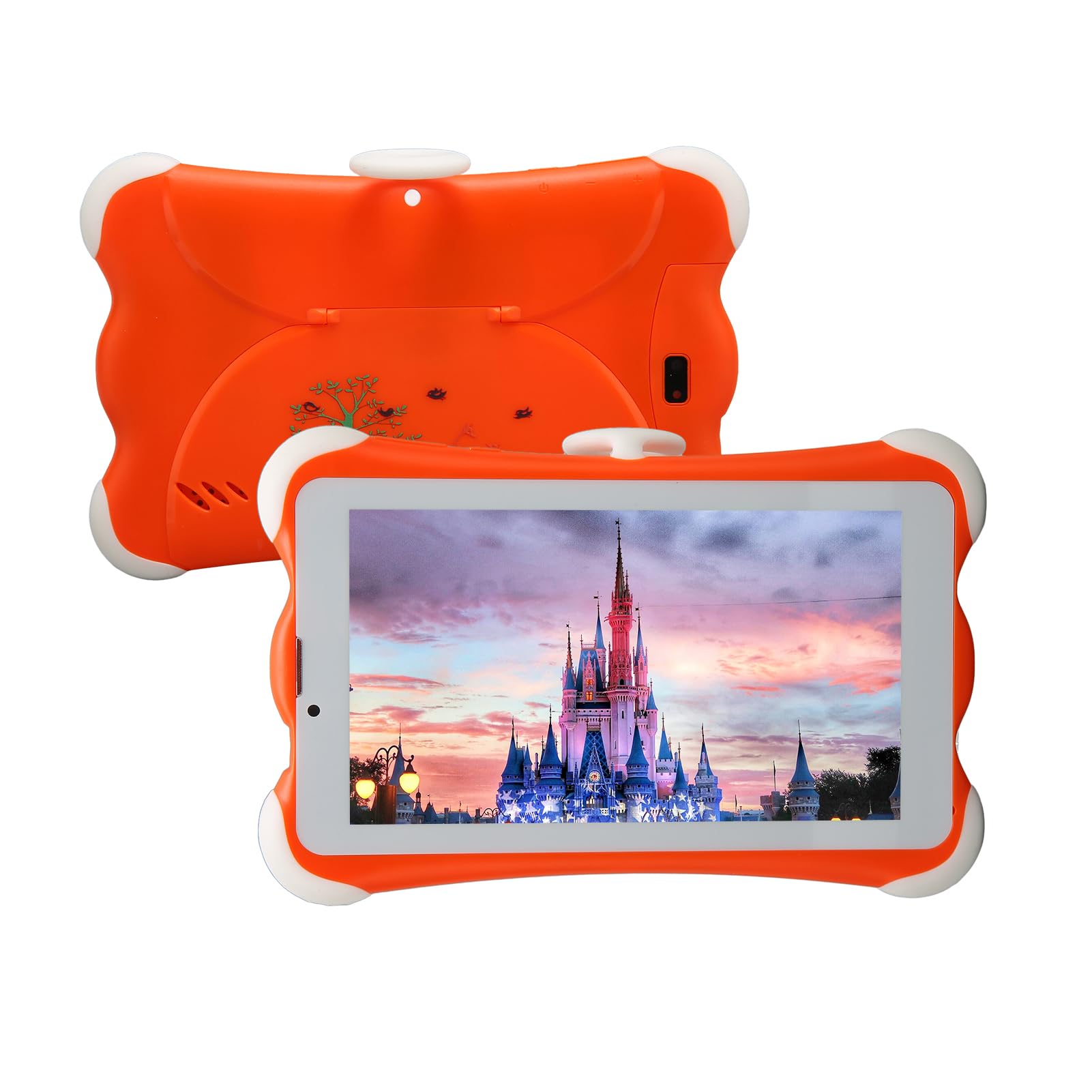 Kids Tablet, 7 Inch Android Tablet, 32GB Memory 128GB Expandable Storage, Dual SIM Card, Wifi 6 Plus Bluetooth 5.0, Children's Tablet for Learning and Education