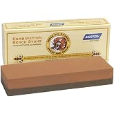 Norton Combination Grit Abrasive Benchstone, Aluminum Oxide, 6" Length x 2" Width x 1" Height