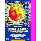 Tru-Ray Heavyweight Construction Paper, Shocking Pink,  9