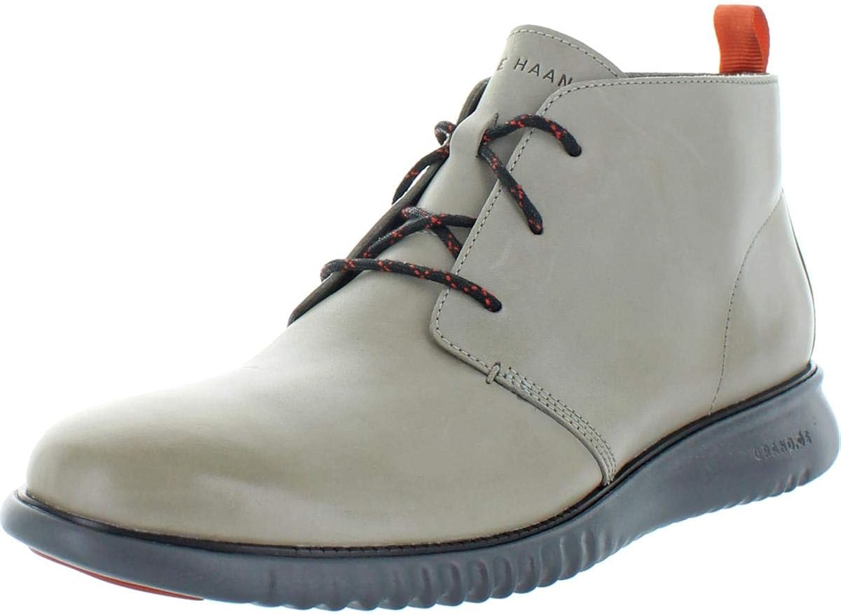 Cole Haan Mens 2 Zerogrand Leather Padded Insole Chukka