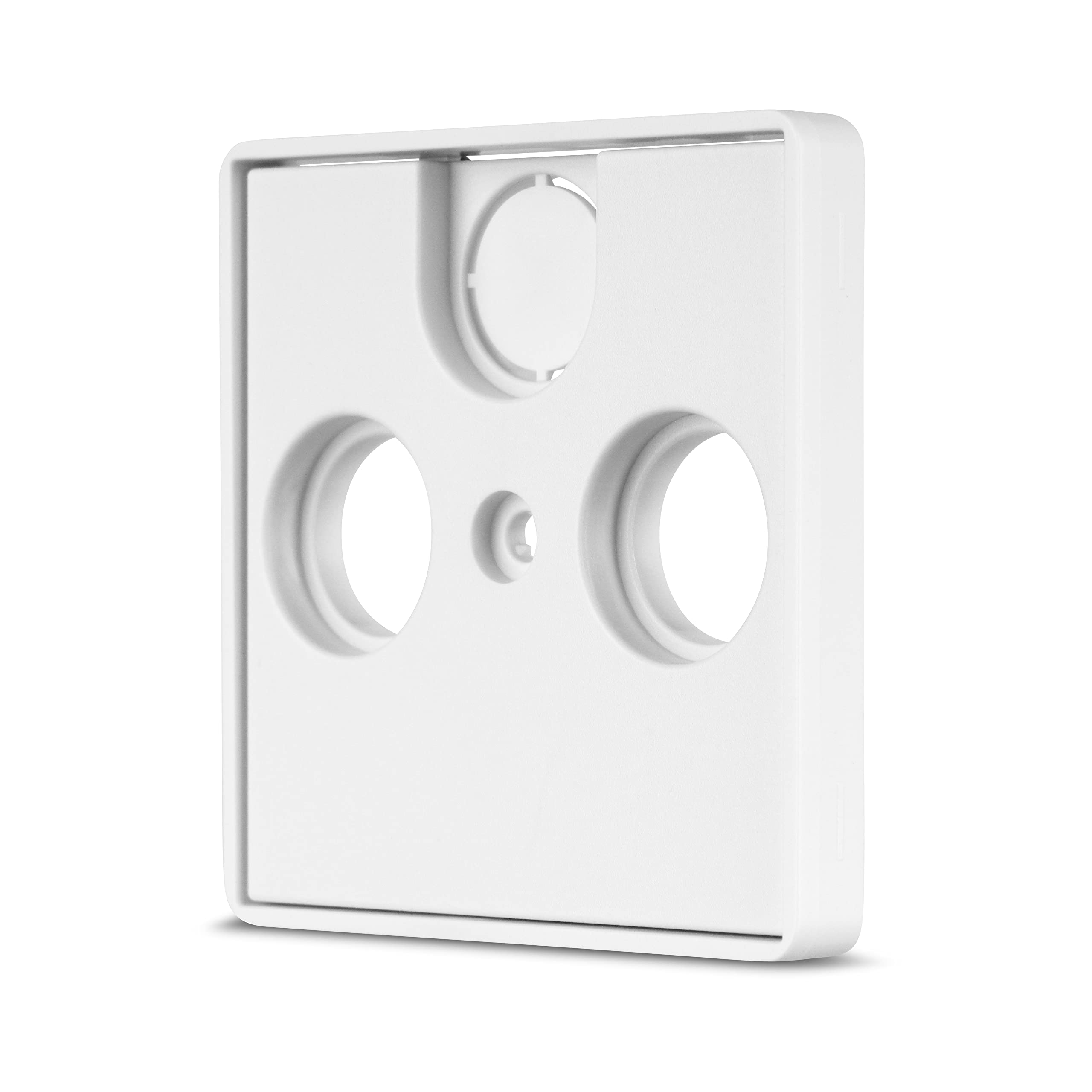 REV PrimaLuxe 0240630111 Antenna Socket Cover (TV/RF), White
