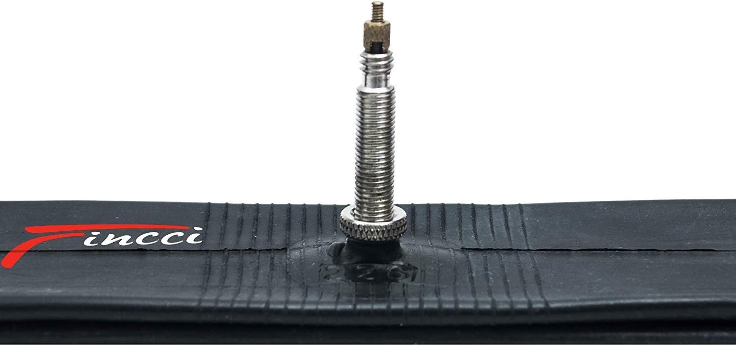 Fincci27.5 x 1.95/2.1/2.125 Inch 48mm Presta Valve Inner Tube for Mountain MTB Road Hybrid Bicycle Bike