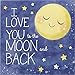 To the Moon and Back Party Supplies Pack for 16 Guests | Paper Straws, 16 Paper Dinner Plates, 16 Paper Luncheon Napkins, and 16 Paper Cups | Cute Nursery Rhymes Baby Shower Party Supplies Set