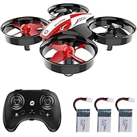 Holy Stone HS210 Mini Drone RC Nano Quadcopter Best Drone for Kids and Beginners RC Helicopter Plane with Auto Hovering, 3D Flip, Headless Mode and Extra Batteries Toys for Boys and Girls