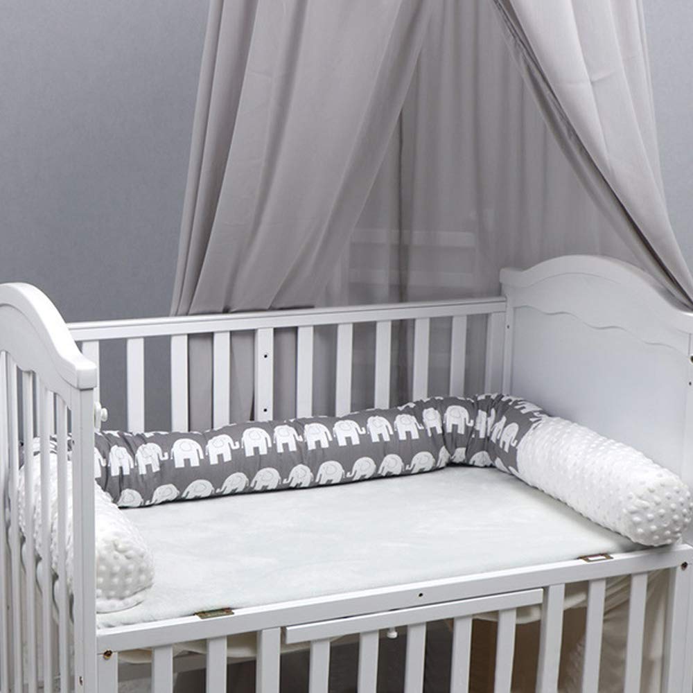 plain grey cot bedding