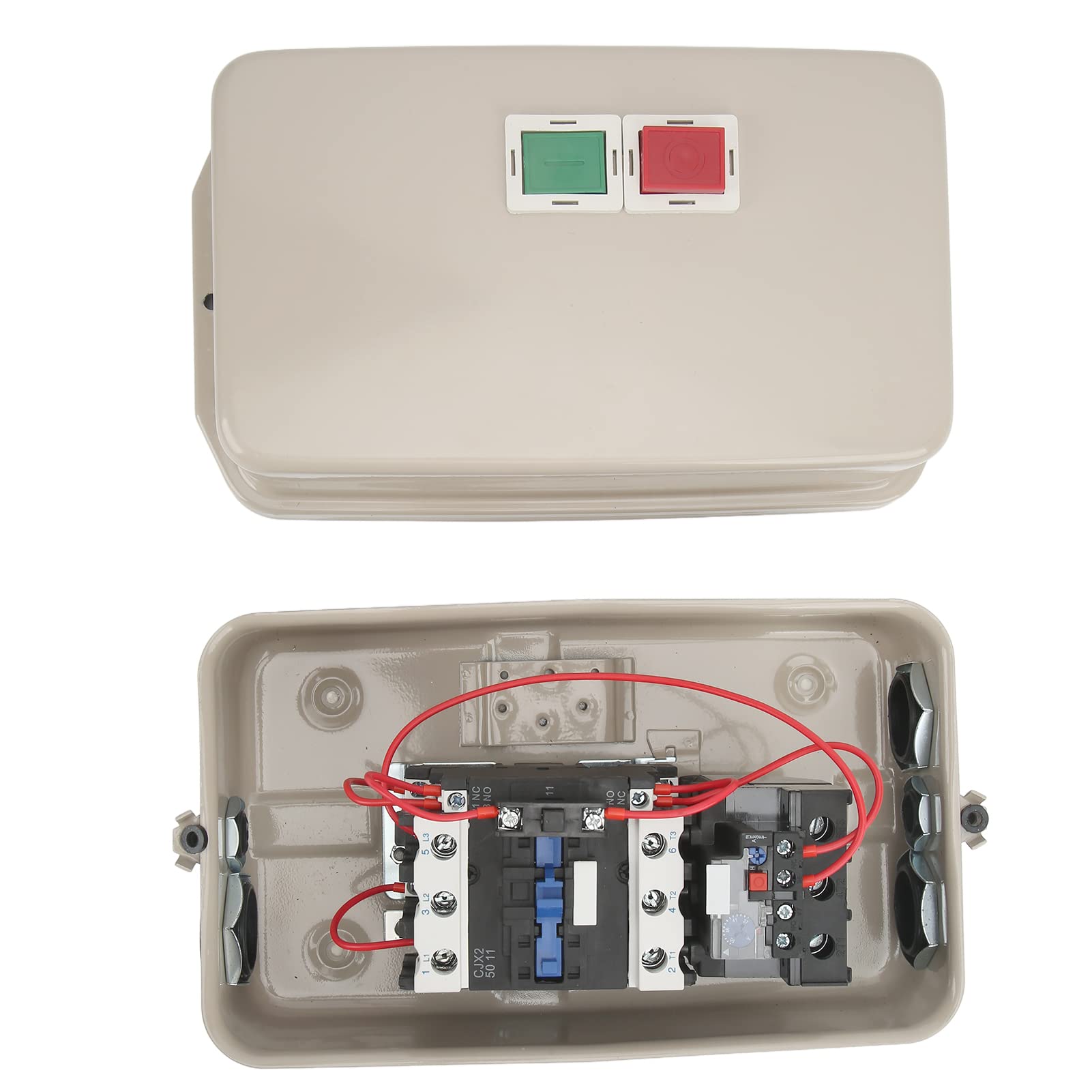 Photo 1 of Motor Control Starter, 220 230V Single Phase Magnetic Motor Starter for air Compressor