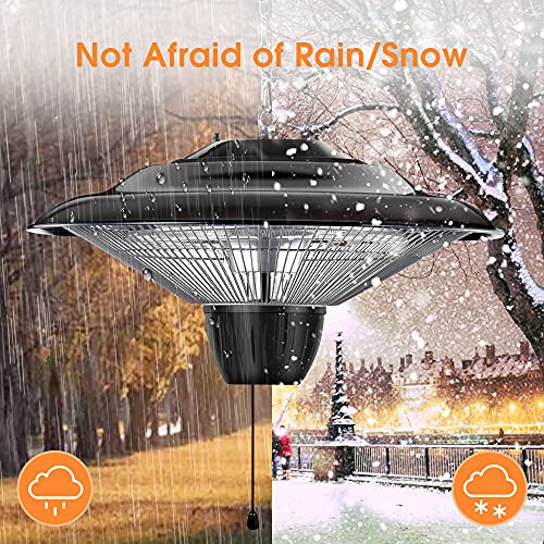 Patio HeaterTRUSTECH Patio Heater, 1500W Outdoor Heater, Thanksgiving