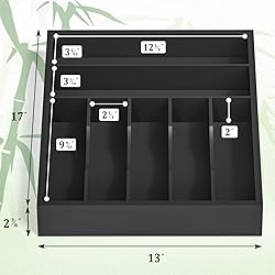 WUSHIZHUHUN Utensil Organizer Silverware Drawer