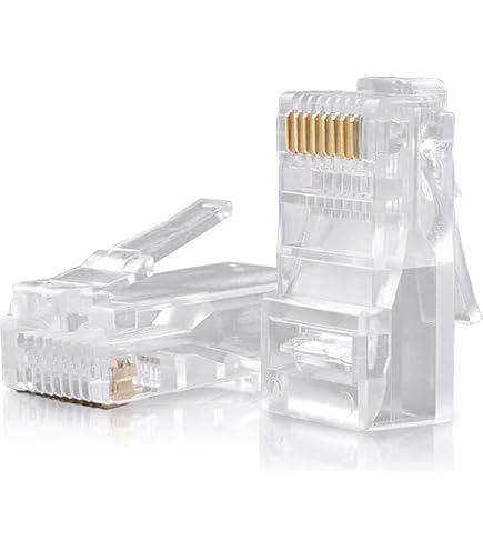 ERI3Dスト Amazon.com: SHD RJ45 Connectors RJ45 Crimp Ends 8P8C UTP Network