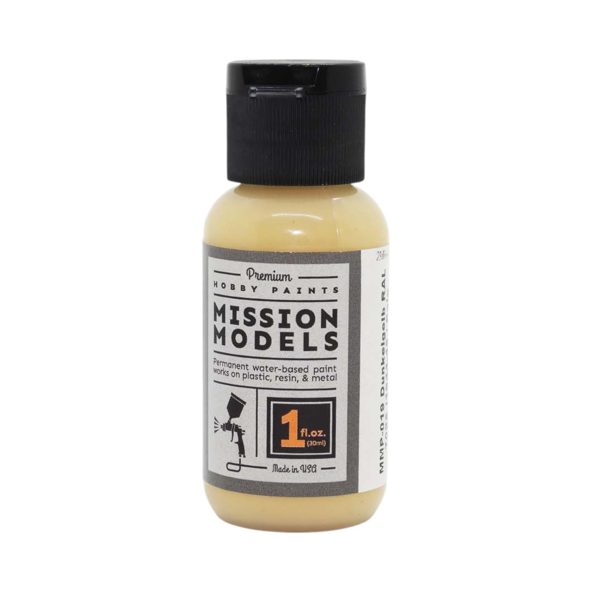 Mission 30ml (1oz) Dunkelgelb Late 1944 RAL 7028 Models MMP-019