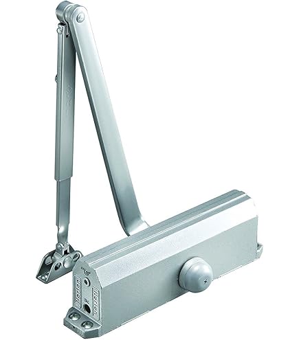 Norton 8500 Series Door Closer - Cast Aluminum, Adjustable Size 1-6, Hold Open Arm, Satin Bronze
