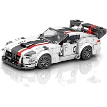 Reobrix 683 Dodge Viper Building Blocks Set, 1:24 Scale Model Car