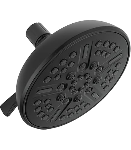 DELTA FAUCET -faucet 52669-RB H2Okinetic 5-Setting Raincan Shower
